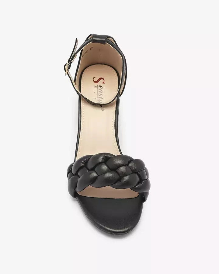 Чорні жіночі сандалі Marines - Взуття