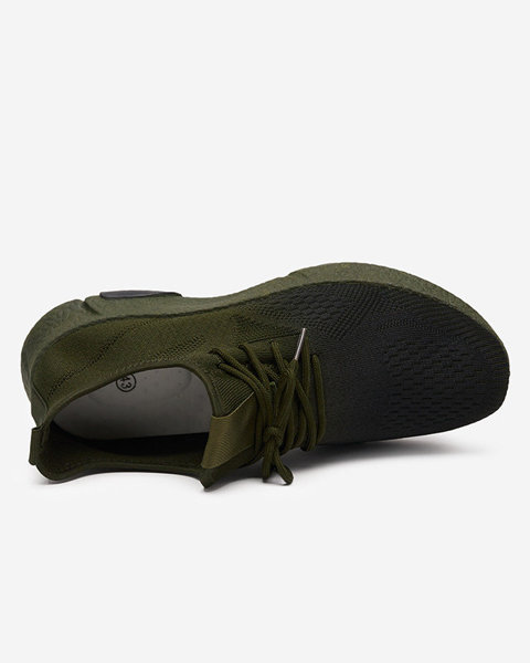 Чорно-зелене чоловіче спортивне взуття Deviso - Взуття