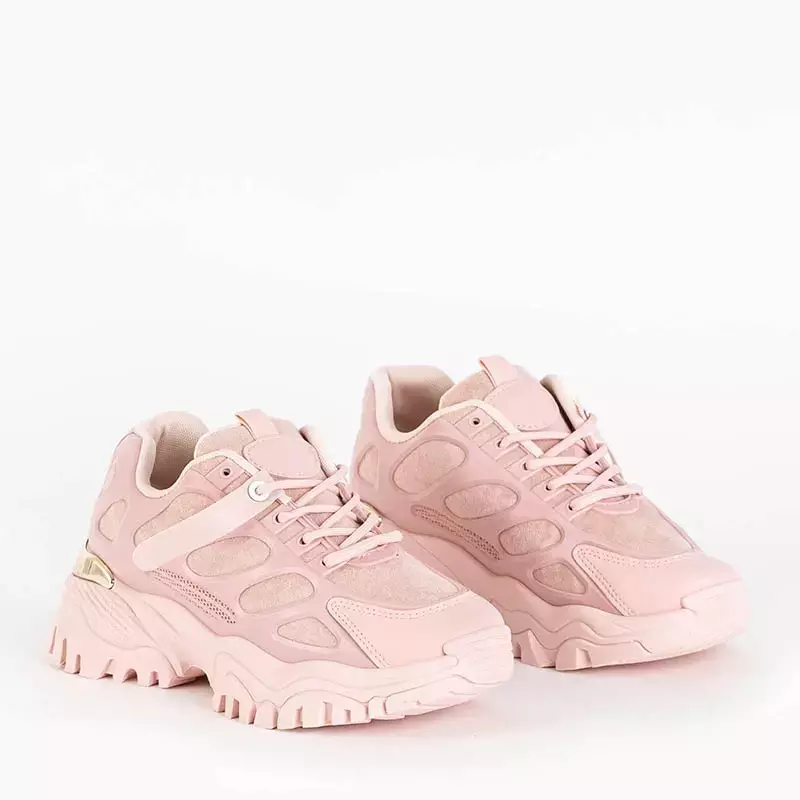 OUTLET Рожеві кросівки