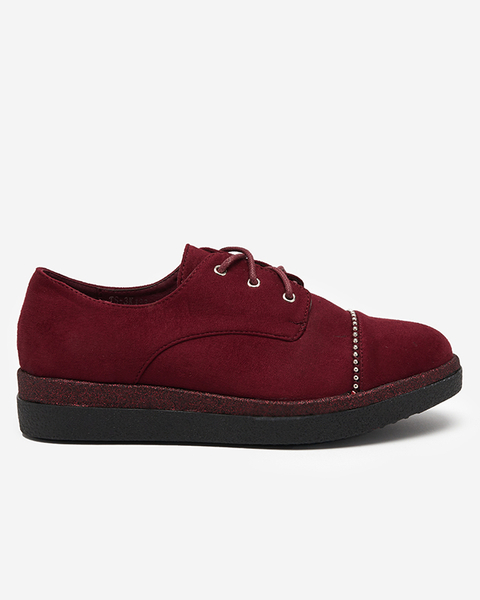 Жіночі туфлі бордового кольору Rilly - Взуття