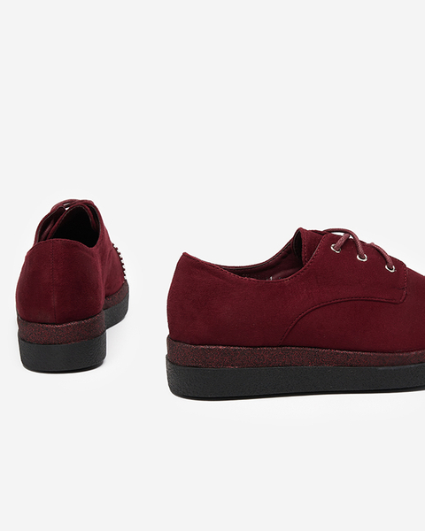 Жіночі туфлі бордового кольору Rilly - Взуття