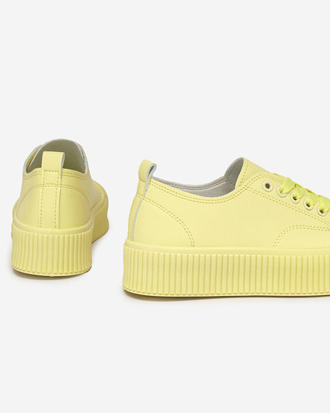 Жовті спортивні кросівки Pason - Взуття